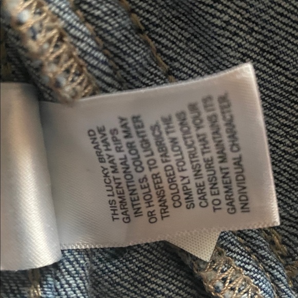 Lucky brand Tomboy Trucker jean jacket size small - Picture 8 of 11